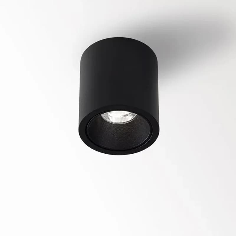 Modern 15W Surface Mount Black Downlight Flush Ceiling Mount