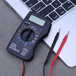 Portable Digital Multimeter Ultra Thin Multifunctional Capacitance Meter High-precision Auto Range for Electrician Supplies