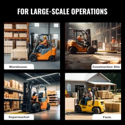SucceBuy Pallet Fork Extensions Heavy Carbon Steel Fork Extensions 1 Pair Fork Attachments for Forklift Truck Yellow 4000 lbs