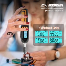 SucceBuy 1/4" Digital Torque Screwdriver Drive Screwdriver Torque Wrench with Bits & Case Electrician Torque Screwdriver
