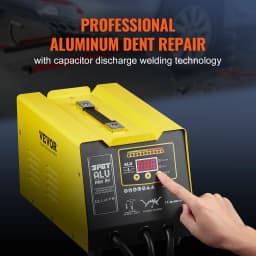 SucceBuy Spot Welder Dent Puller 300W Dent Repair Kit w/ Heat Gun Auto/Manual Welding Mode Spot Welding Machine for Car Repair