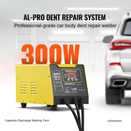 SucceBuy Spot Welder Dent Puller 300W Dent Repair Kit w/ Heat Gun Auto/Manual Welding Mode Spot Welding Machine for Car Repair