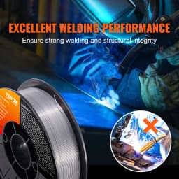 SucceBuy 0.035 Inch Flux Cored Welding Wire Carbon Steel Iron MIG Welding Machine Welder Accessories For Soldering