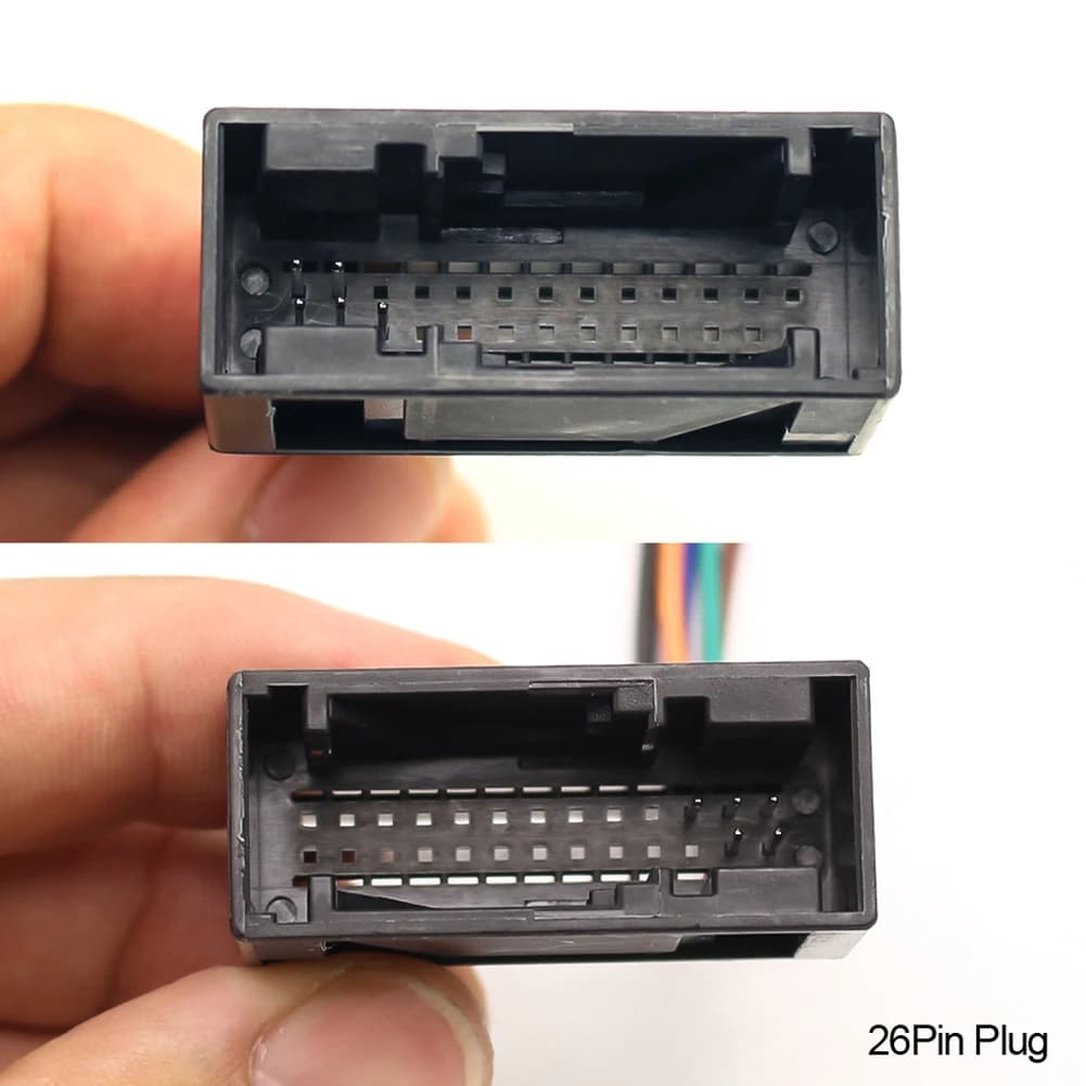 12V Rearview Camera Adapter RGB To AV Backup Camera Converter Reverse Camera Interface for Volkswagen RCD510 RNS510 RNS315