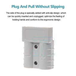 10X Anderson Style Plug Connectors 50 AMP 6AWG 12-24V DC Power Tool AU