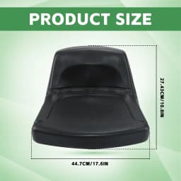 High Back Lawn Mower Garden Tractor Seat Replacement for Toro Replacement for MTD Mowers