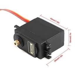 4PCS Servo Motor For MG995 Control Angle180 Metal Gear Servo 20KG Digital High Speed Torque Servo Motor For Smart Car Robot