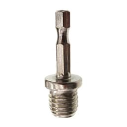 M10 M14 1/4 6mm Hex Connecting Rod Adapter Hand Electric Drill Polisher Grinder Adapter Rod Metal Polishing Disc Connection Rod