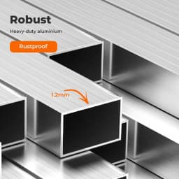 3.7M Multi Purpose Ladder Aluminium Folding Extension Adjustable Step New Fold