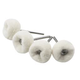 10pcs Cotton Wheel Polishing Buff Buffing Brush  Polish Rotary Drill Bit AU
