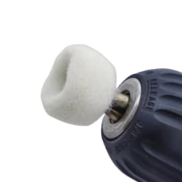 10pcs Cotton Wheel Polishing Buff Buffing Brush  Polish Rotary Drill Bit AU