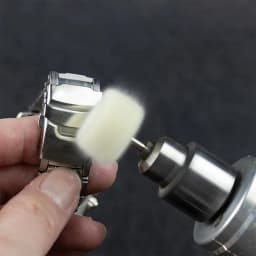 10pcs Cotton Wheel Polishing Buff Buffing Brush  Polish Rotary Drill Bit AU
