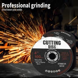 100mm Cutting Discs 4" Thin Cut Off Wheel Steel Metal Angle Grinder