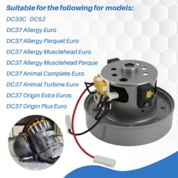 1600W Powerful Vacuum Cleaner Motor For Dyson DC33C DC37 DC52 YDK YV-16K23FA 918953-05 Replacement Parts