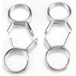 10Pcs Set Stainless Steel Spring Hose Clamps Universal Sealing Pipe Tube Clips Practical Hardware Fasteners