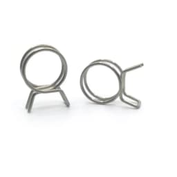 10Pcs Set Stainless Steel Spring Hose Clamps Universal Sealing Pipe Tube Clips Practical Hardware Fasteners
