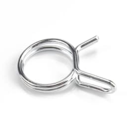 10Pcs Set Stainless Steel Spring Hose Clamps Universal Sealing Pipe Tube Clips Practical Hardware Fasteners