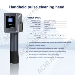 300W JPT 2 IN 1 Pulse Laser Cleaning Machine Simple Marking Laser Cleaner No Damage Material for Metal Wood Rust Oil Paint Graffiti