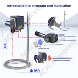 300W JPT 2 IN 1 Pulse Laser Cleaning Machine Simple Marking Laser Cleaner No Damage Material for Metal Wood Rust Oil Paint Graffiti