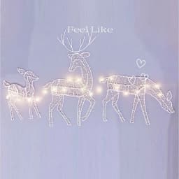 DIY Elk Silhouette Battery Powered Iron Art Elk Deer Statue Atmosphere Props Reindeer Yard Ornament Xmas Christmas Decorations