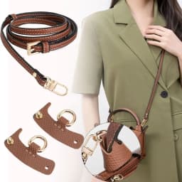 Bag Transformation Accessories for Longchamp mini Bag Straps Punch-free Leather Shoulder Crossbody Conversion Hang Buckle 2050