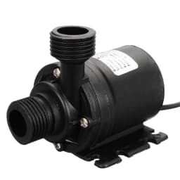 DC 12V/24V Submersible Water Pump Waterproof Water Immersion Pump 5.5 M Brushless Motor for Cooling System Fountains Heater