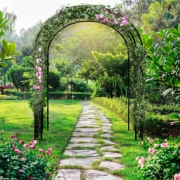 Rose arch Rankhilfe garden Climbing aid Rose trellis Garden archway 215cm