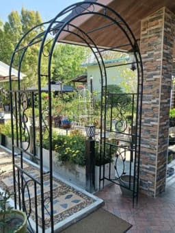 Rose arch Rankhilfe garden Climbing aid Rose trellis Garden archway 215cm