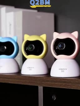 XIAOVV Baby Monitor 4MP WiFi indoor Cry detection Two-Way Audio Motion Detection Night Vision Baby Camera for Home Security Q2BM