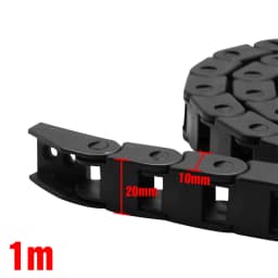 3PCS Nylon Towline Cable Carrier Drag Chain Plastic Towline Machine Tool Nest 7/10MM