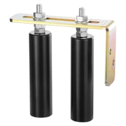 SucceBuy Sliding Gate Kit 6” Rolling Gate Hardware Kit with L-Bracket Universal Adjustable Sliding Gate Rollers for Rolling Door