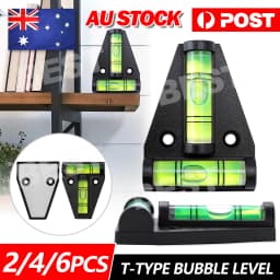 2/4/6x Spirit Level Bubble Leveler T-type Caravan RV Camper Trailer Boat Car NEW