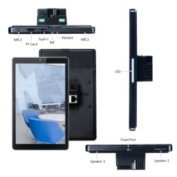 2026 YC-SM08P Cheap Price Poe RJ45 Wifi 8 Inch in Wall Industrial Android Tablet Support 86 Size Wall Box Smart Home Panel