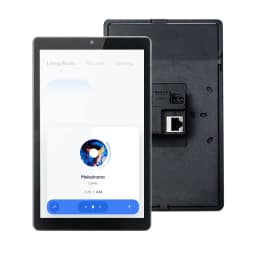 2026 YC-SM08P Cheap Price Poe RJ45 Wifi 8 Inch in Wall Industrial Android Tablet Support 86 Size Wall Box Smart Home Panel