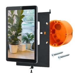 2026 YC-SM08P Cheap Price Poe RJ45 Wifi 8 Inch in Wall Industrial Android Tablet Support 86 Size Wall Box Smart Home Panel