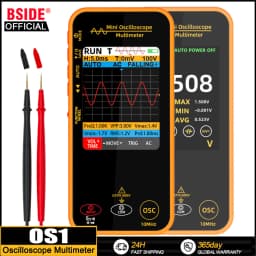 BSIDE Graphic Digital Multimeter Oscilloscope OS1 High-precision Multitester Resistance Voltage Capacitance Hz Continuity Tester
