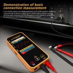 BSIDE Graphic Digital Multimeter Oscilloscope OS1 High-precision Multitester Resistance Voltage Capacitance Hz Continuity Tester