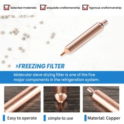 10 Refrigeration Filters 115 X18mm Refrigerator Filter Dryer Accessories Refrigeration