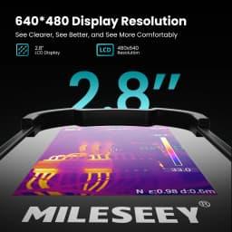 MILESEEY Thermal Imaging Camera 320x240 Resolution TR20 PRO Thermal Camera 50Hz High Refresh Rate with Video Recording
