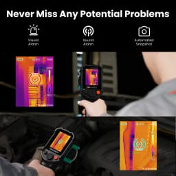 MILESEEY Thermal Imaging Camera 320x240 Resolution TR20 PRO Thermal Camera 50Hz High Refresh Rate with Video Recording