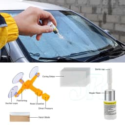 Car Fix Tool Wind Glass Chip Windscreen Repair Kit Windshield Resin Cracked