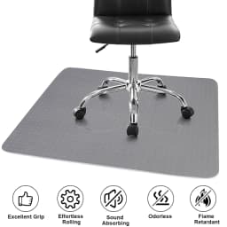 120X90CM Chair Mat Office Carpet Floor Protectors Home Room Computer Work