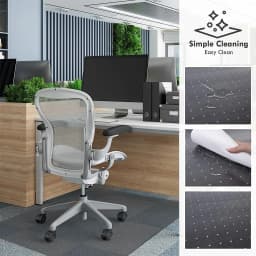 120X90CM Chair Mat Office Carpet Floor Protectors Home Room Computer Work