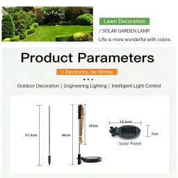 12pcs Solar Multi-Color Garden Lights,90LED Starburst String Lights,8-Mode,Wedding Christmas, Studio Lights for Party Festival