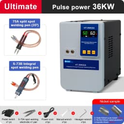 21KW36KW42KW Capacitor Storage Battery Spot Welding Machine/Portable Small Spot Welder Tools LED Digital Display 0.5mm Thickness