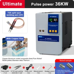 21KW36KW42KW Capacitor Storage Battery Spot Welding Machine/Portable Small Spot Welder Tools LED Digital Display 0.5mm Thickness