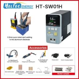 21KW36KW42KW Capacitor Storage Battery Spot Welding Machine/Portable Small Spot Welder Tools LED Digital Display 0.5mm Thickness