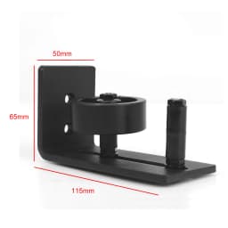 Adjustable Barn Door Floor Guide Roller Wall Mount Bottom Stay Sliding Hardware