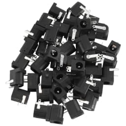45 Pcs DC Power Jack Socket 2.1Mm X 5.5Mm Barrel-Type PCB Mount DC-005