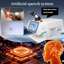 200W Spot Welding Machine Micro Precision 18X magnification Jewelry Solder Welder CCD control Microscop